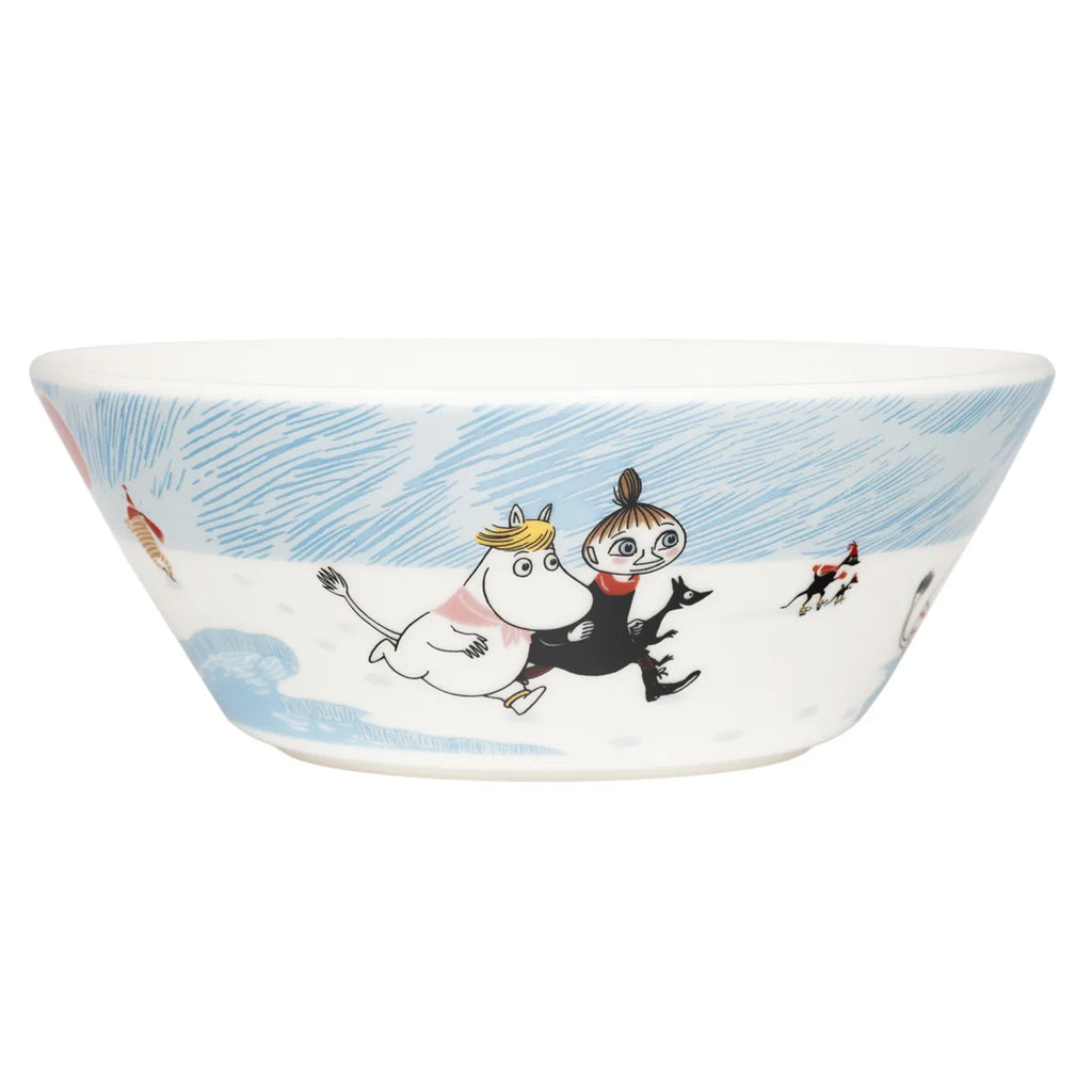 Arabia Moomin Bowl, Ice Swimming