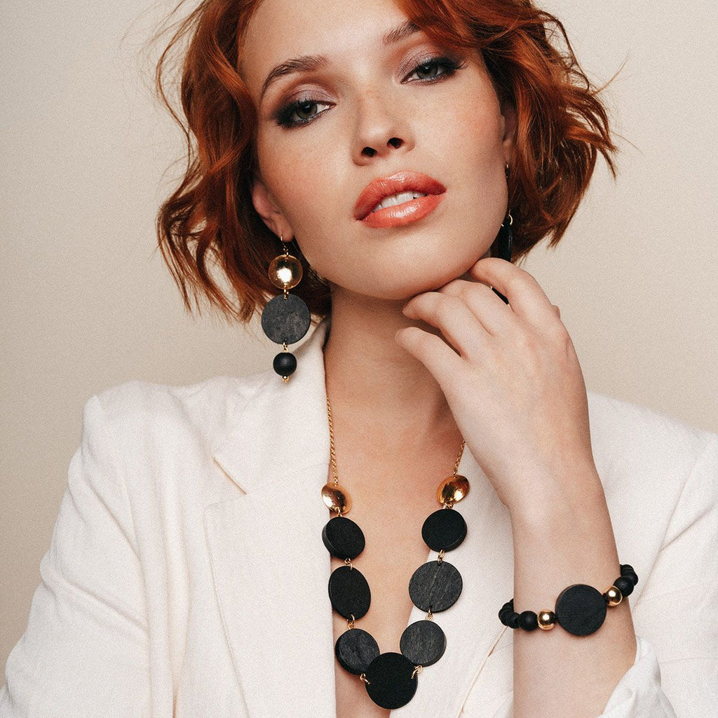 aarikka Ilta Necklace Black