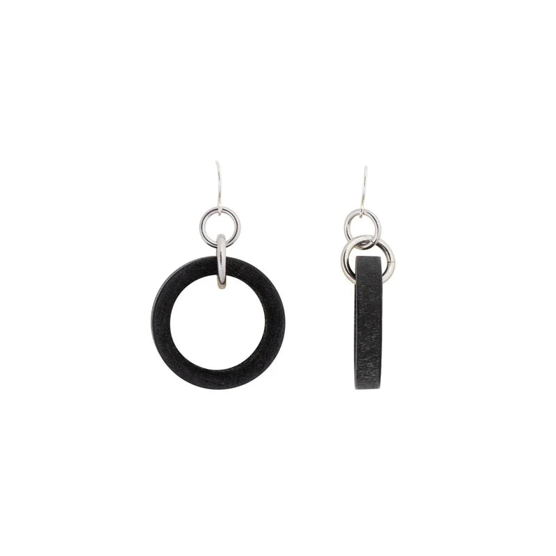 aarikka Järviruoko Earrings Black