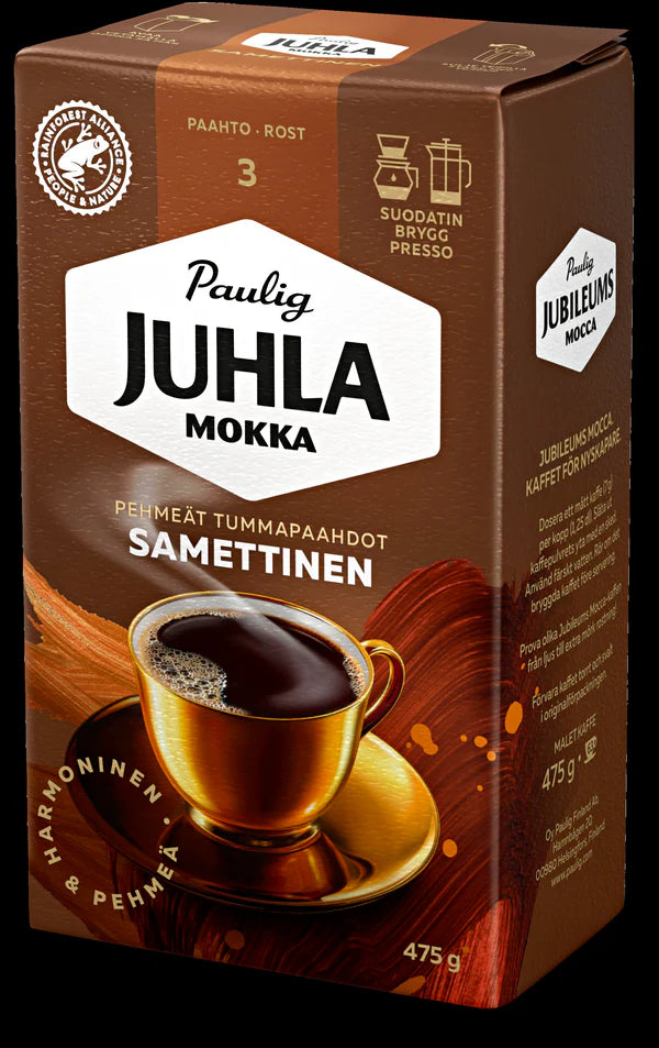 Paulig Juhla Mokka Coffee Medium Dark Roast