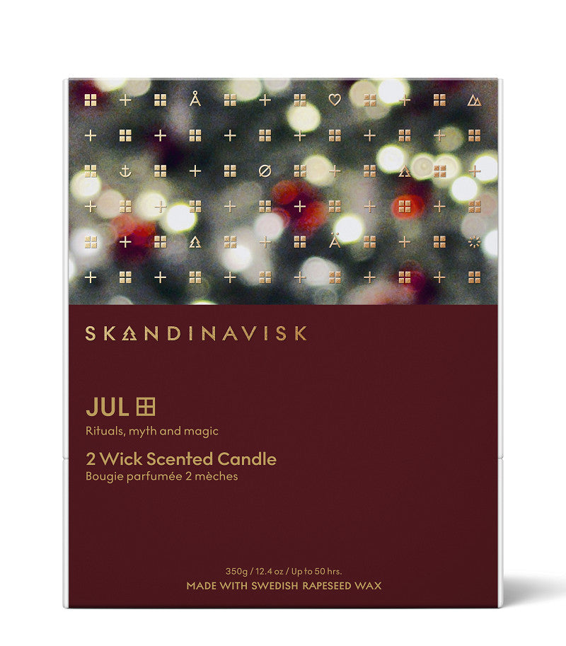 Skandinavisk JUL Special Edition 2-wick Scented Candle 350g