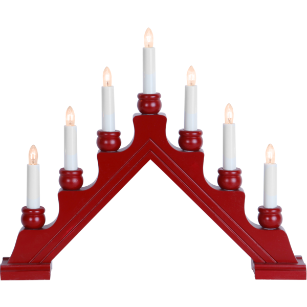 Star Trading Karin Candlestick, Red