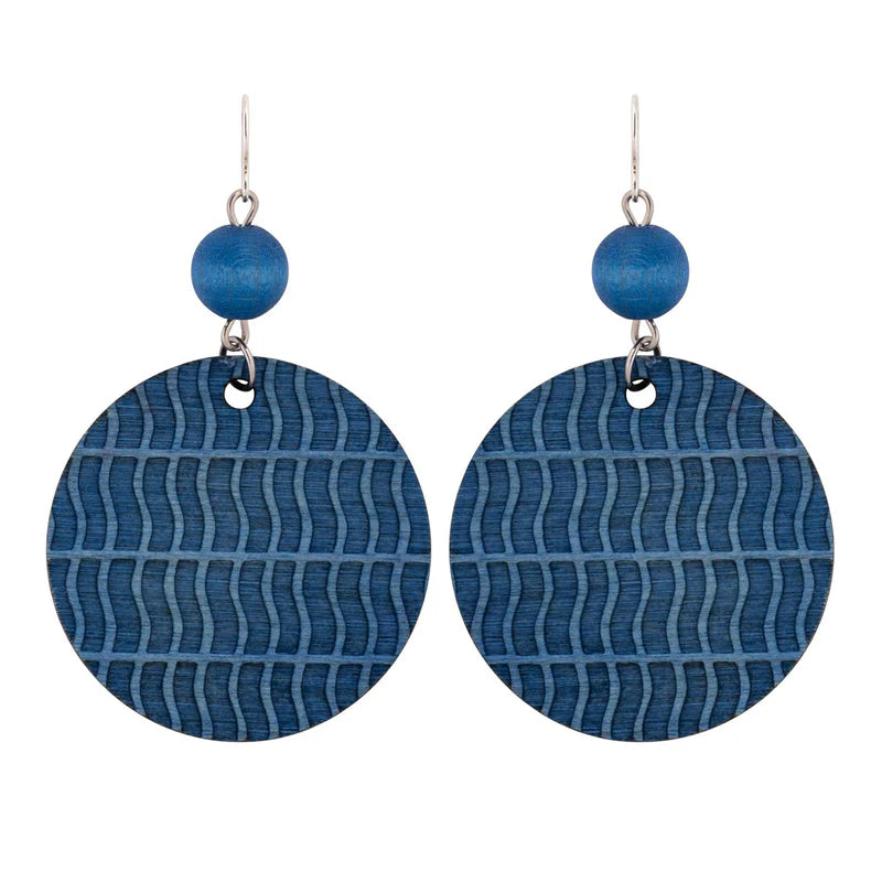 aarikka Karoliina Earrings Blue