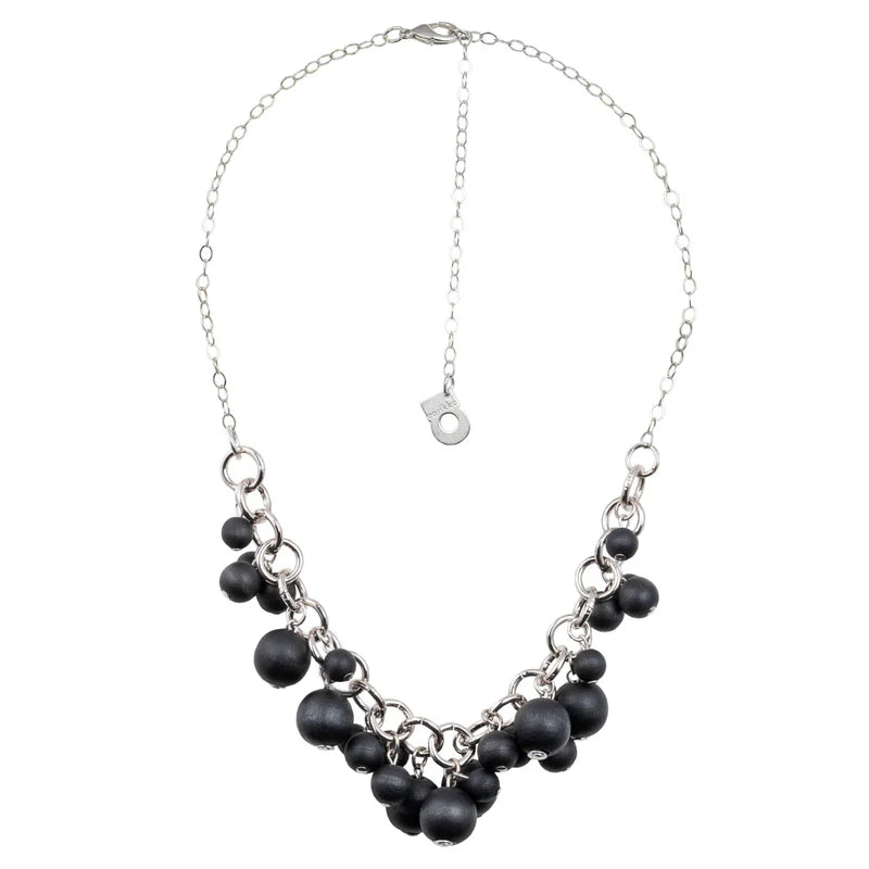 aarikka Karuselli Necklace Black