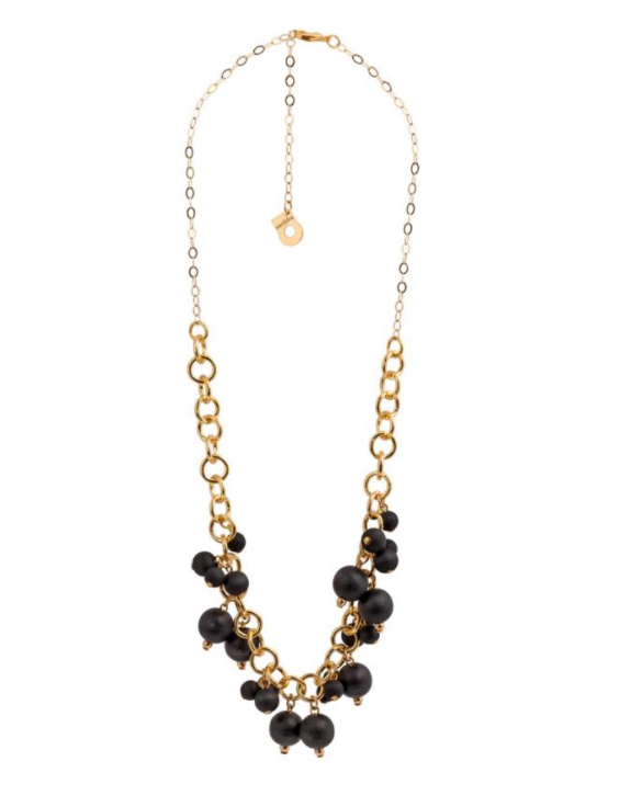 aarikka Karuselli Necklace Black