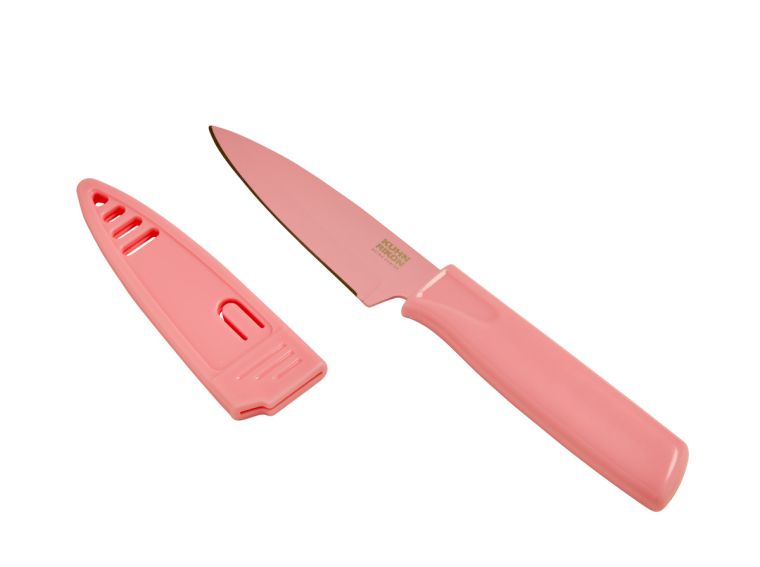Kuhn Rikon Nonstick Paring Knife, Pink