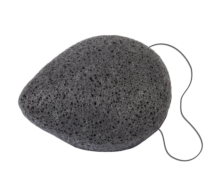 Konjac Sponge with Bamboo Charcoal For Blemished Skin Vegan