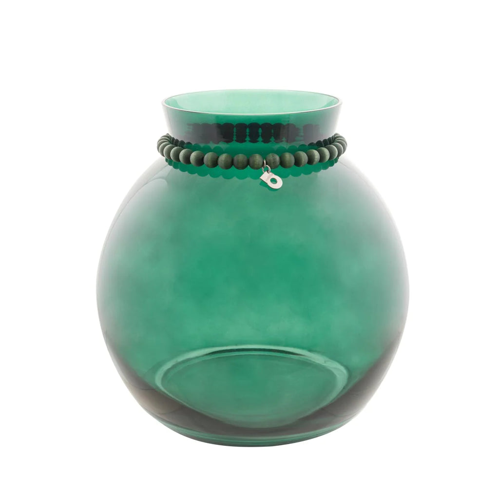 aarikka Kupla Glass Vase, Green