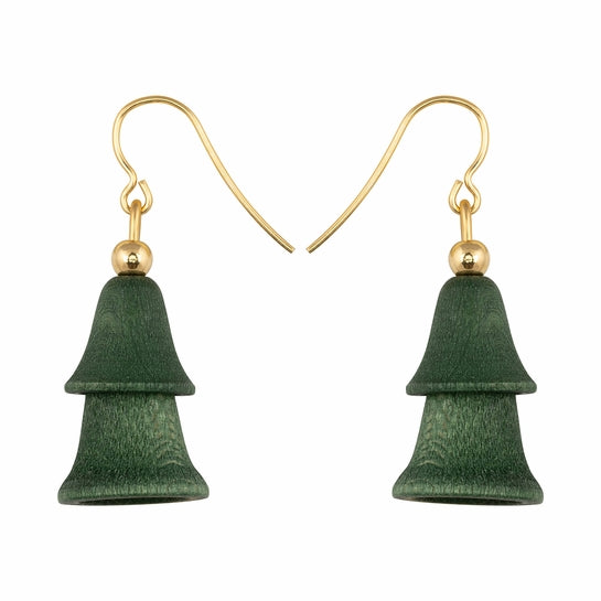 aarikka Kuusinen Green Earrings