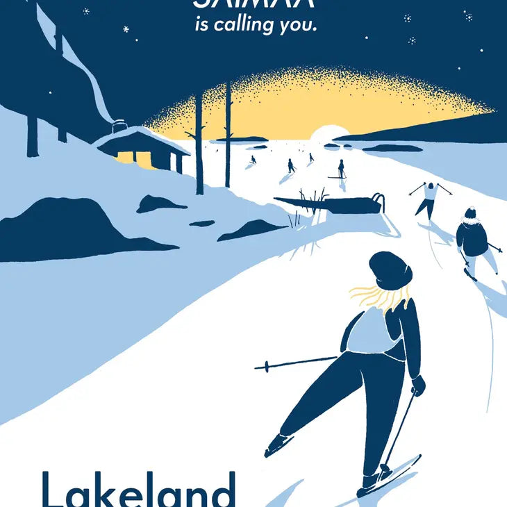 Come to Finland Postcard, Lakeland