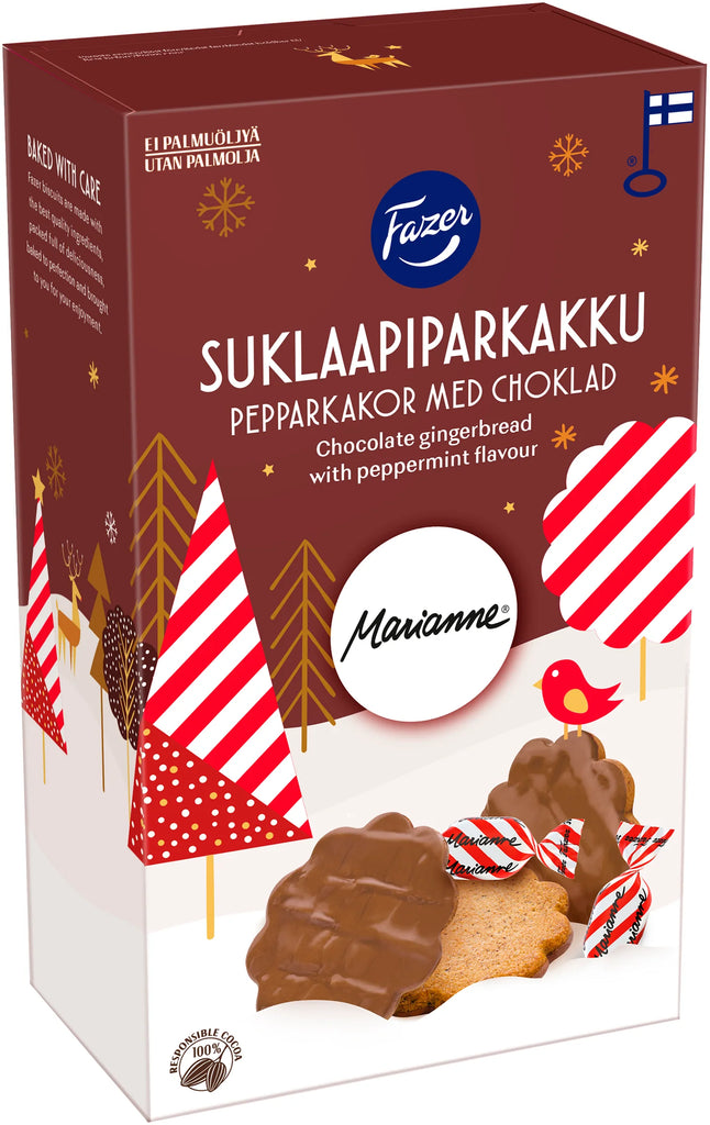 Fazer Chocolate Pepparkakor & Marianne Cookie