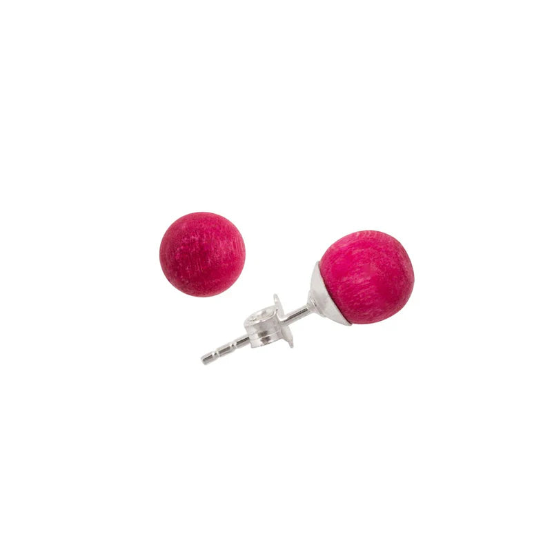 aarikka Marja Earrings Fuchsia