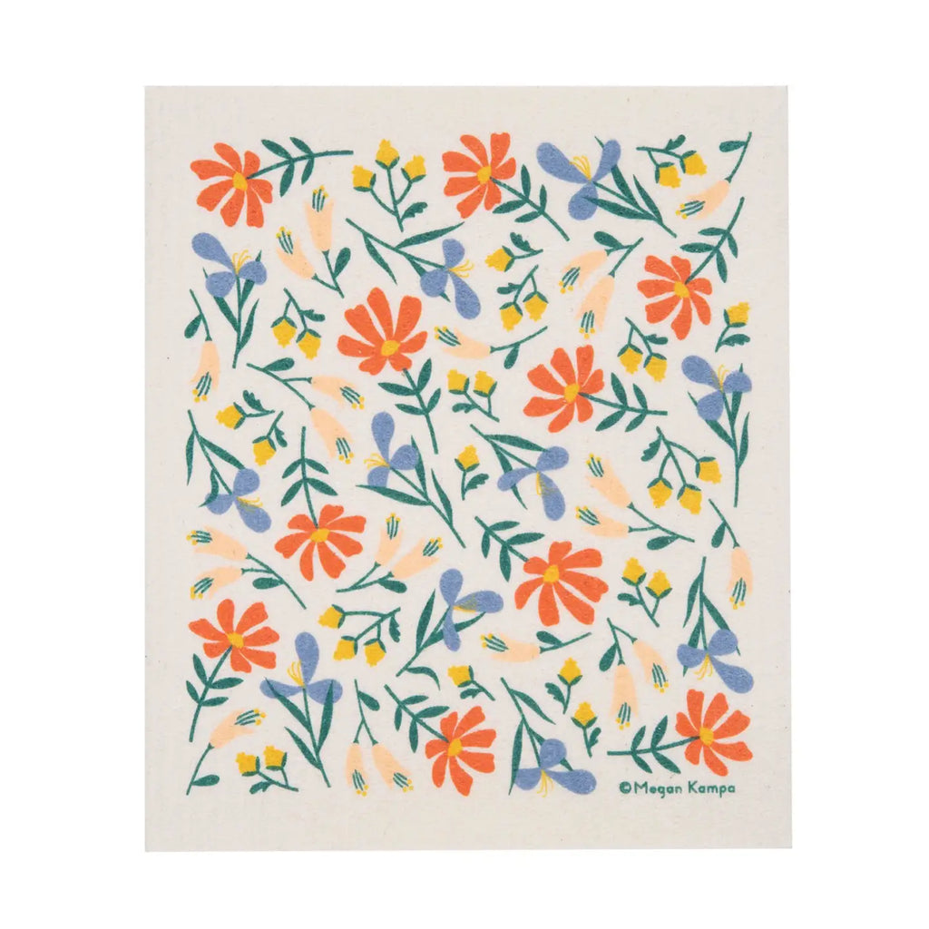 Mayflowers White Swedish Dishcloth