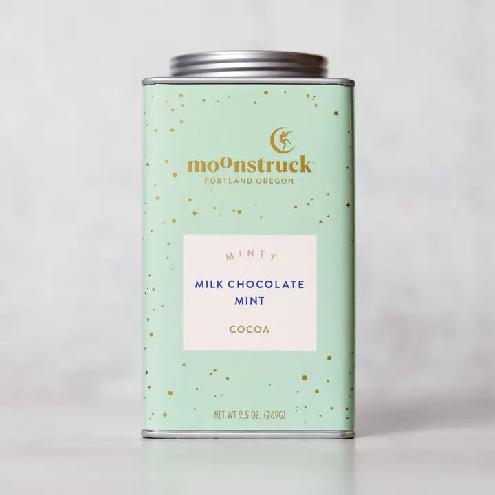 Moonstruck Mint Milk Chocolate Hot Cocoa Tin