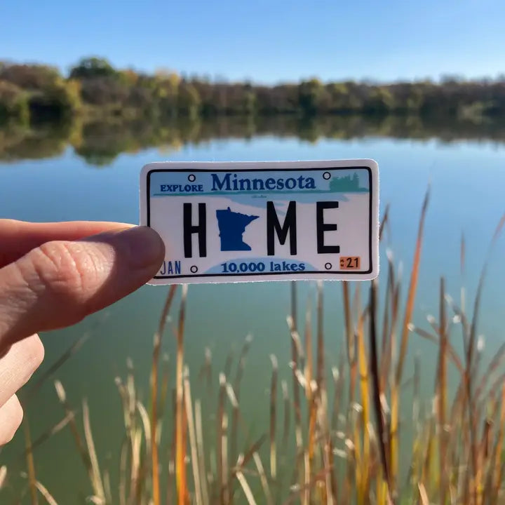 Minnesota Home License Plate Sticker