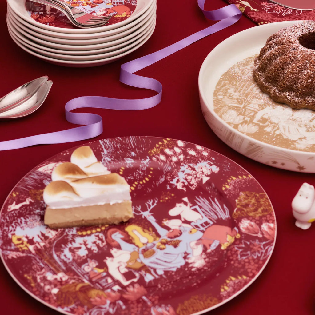 Arabia Moomin 30 cm Serving Plate, Festive Moments