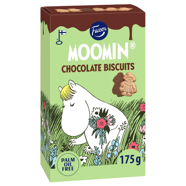 Fazer Moomin Chocolate Biscuits