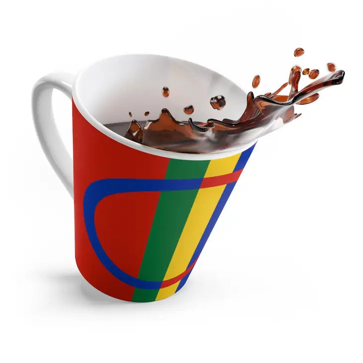 Sami Flag Latte Mug