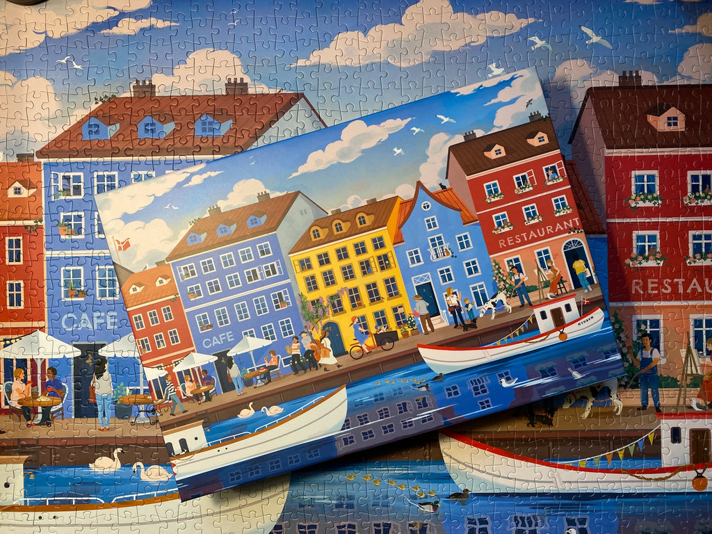 Nyhavn 1000 Piece Jigsaw Puzzle