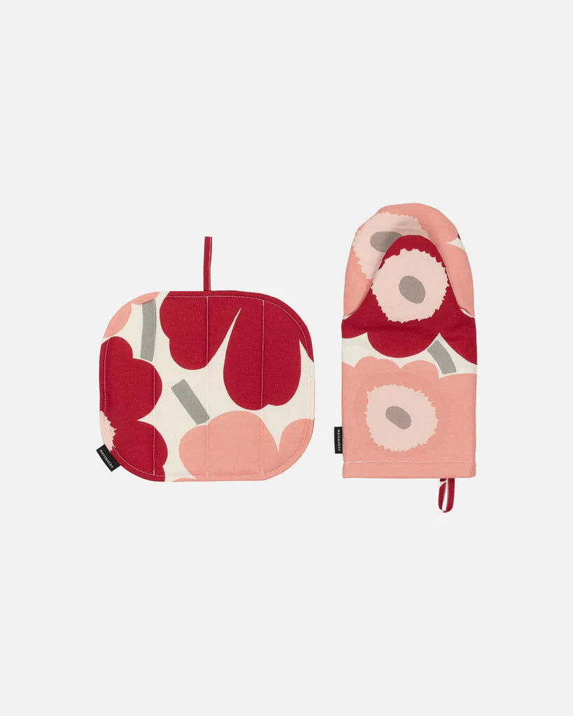 Marimekko Pieni Unikko Kitchen Textile Set