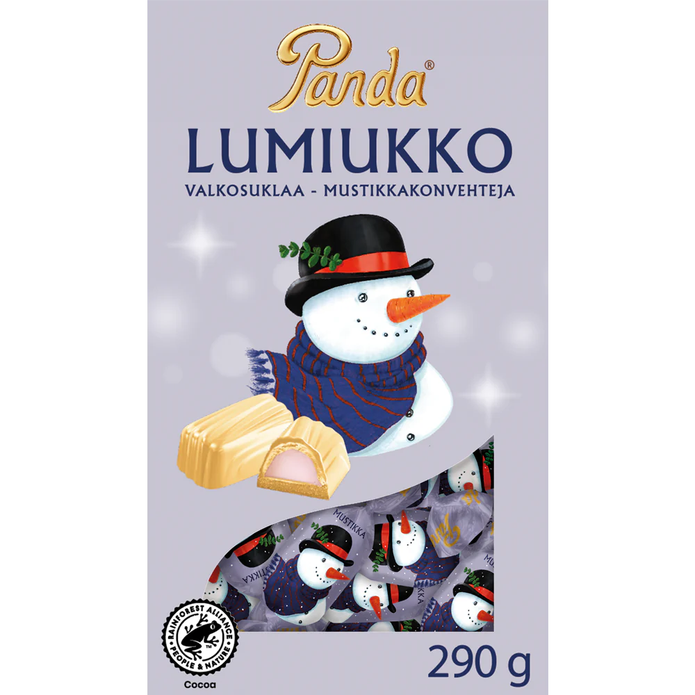 Panda Lumiukko Chocolate Praline