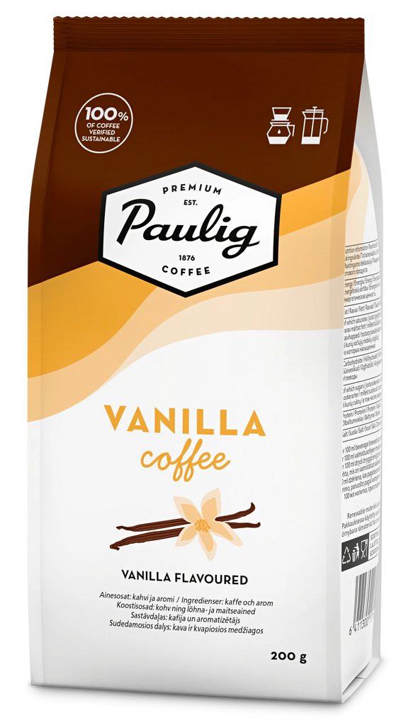 Paulig Vanilla Flavored Coffee