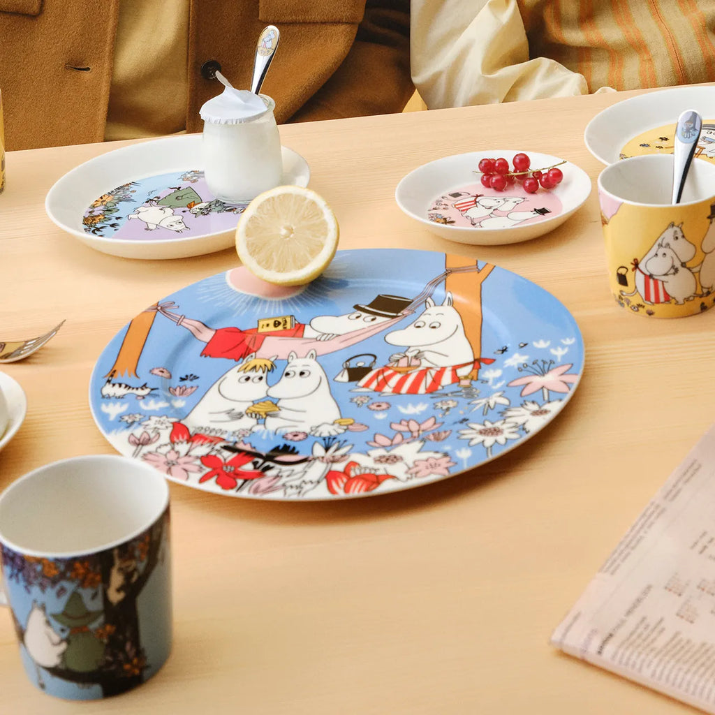 Arabia Moomin 30 cm Serving Plate, Family Time