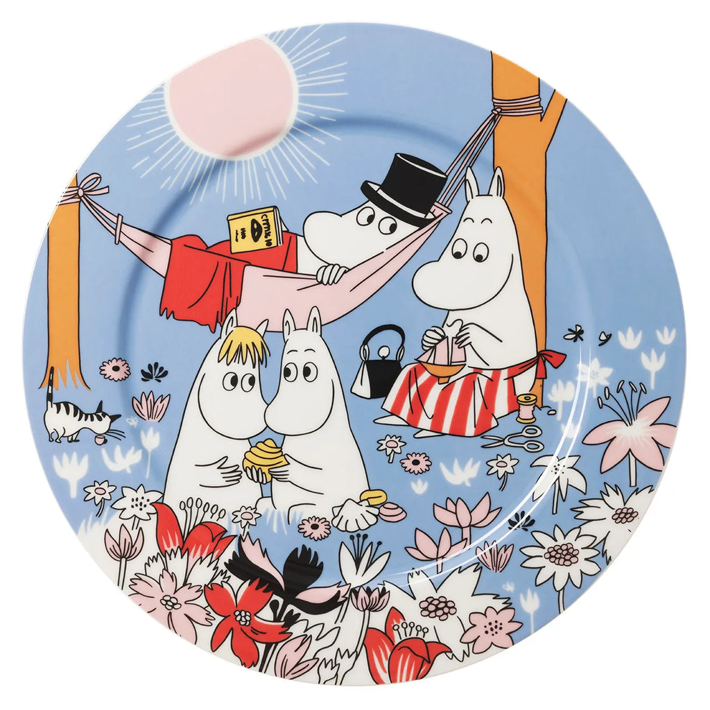 Arabia Moomin 30 cm Serving Plate, Family Time