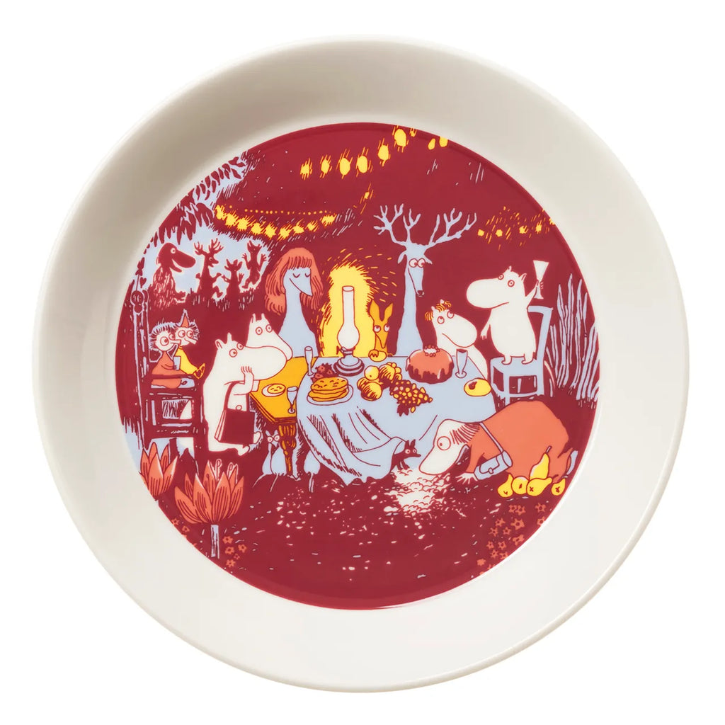 Arabia Moomin Plate, Festive Moments
