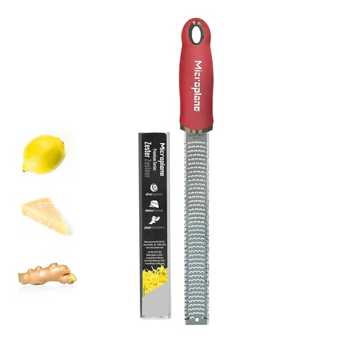 Microplane Zester/Grater, Pomegranate Red