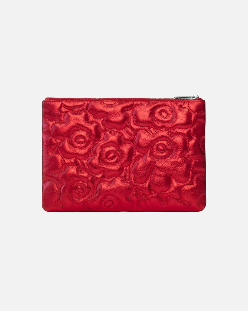 Marimekko Pouch Bag Unikko, Shiny Red