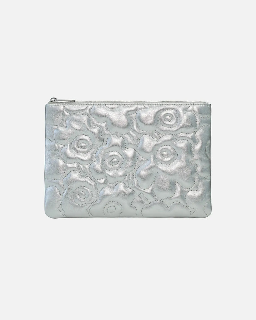 Marimekko Pouch Bag Unikko, Silver