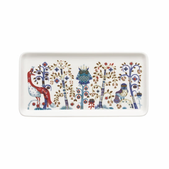 Taika Rectangle Plate, White