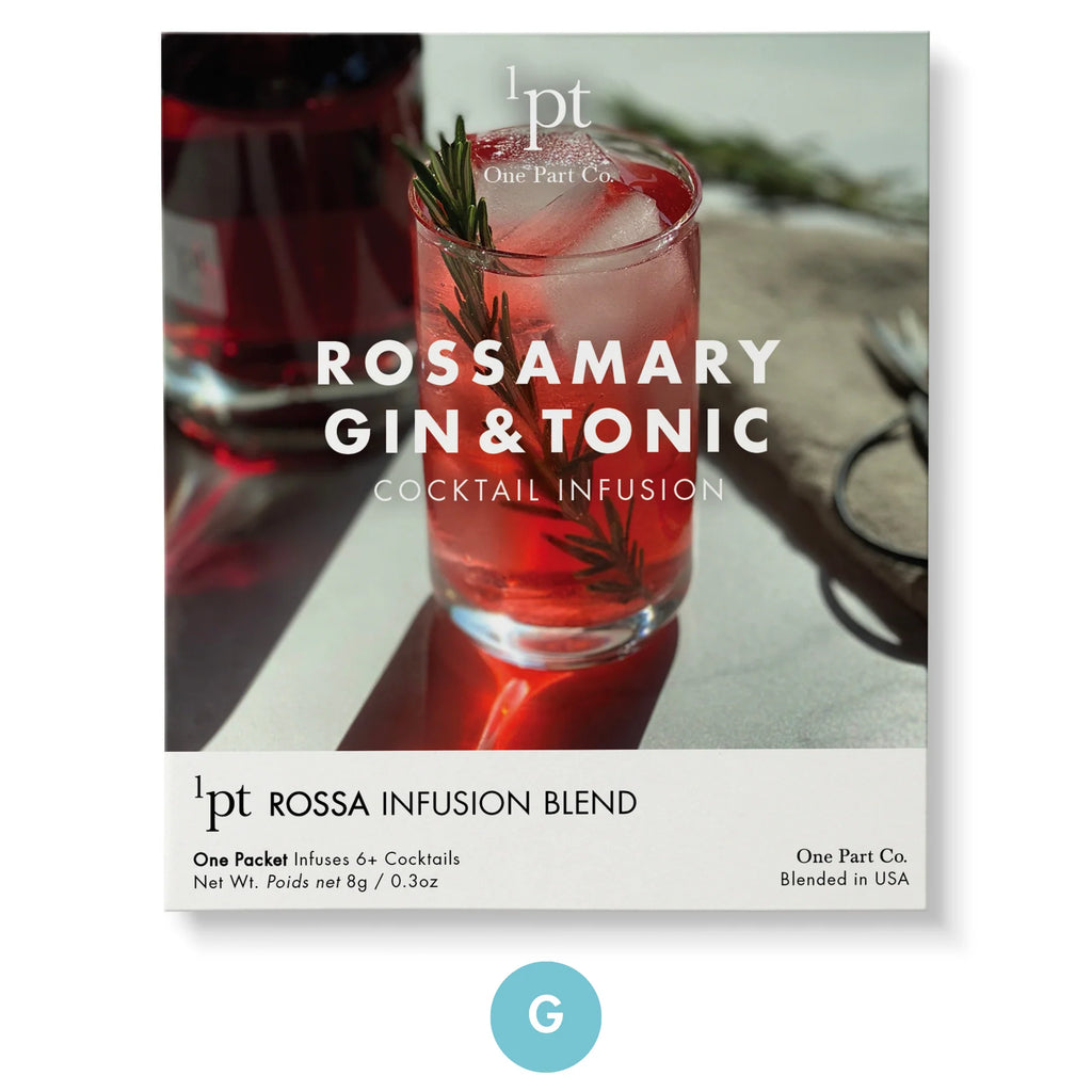 1PT Rossamary Gin & Tonic Cocktail Infusion