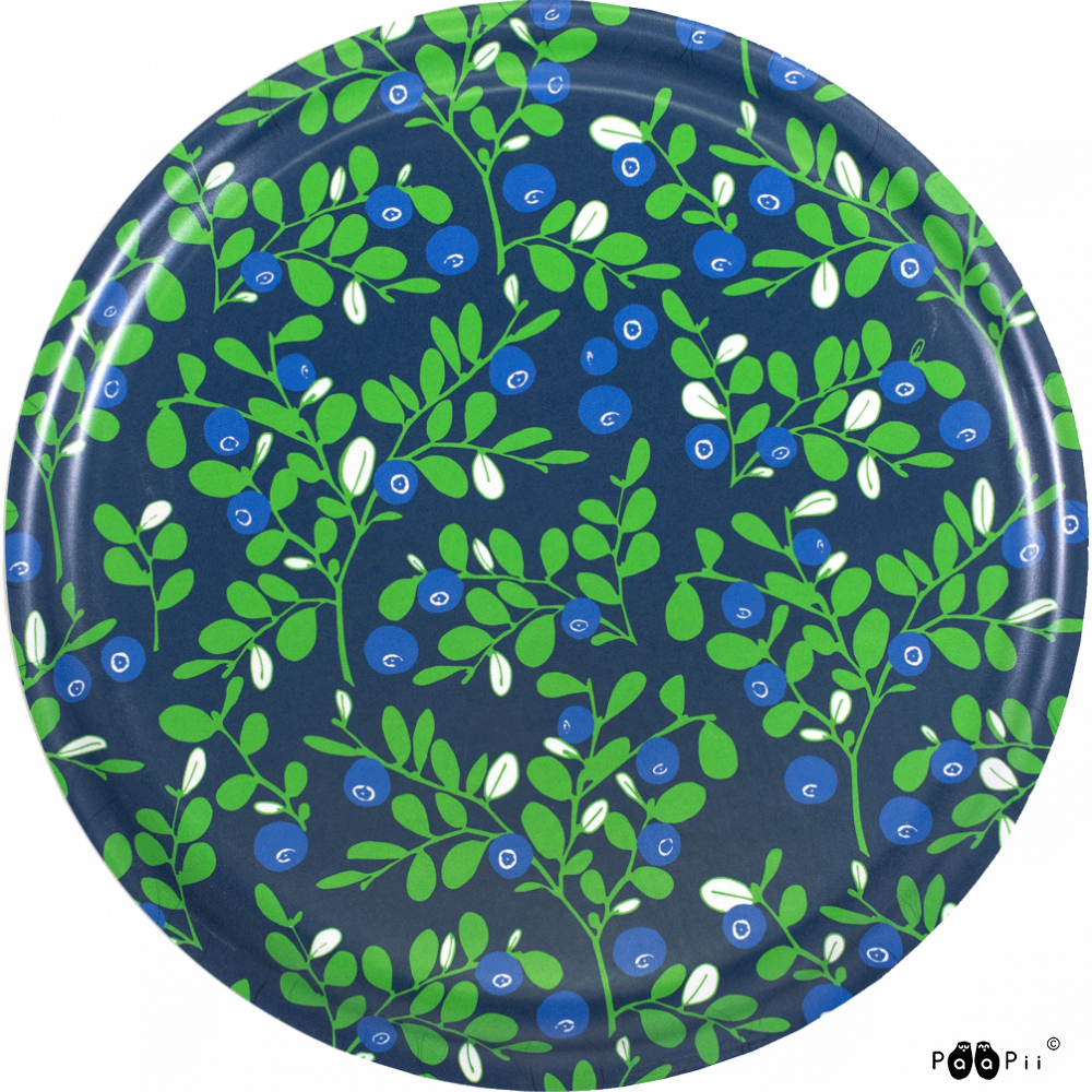 PaaPii Blueberry Tray Round