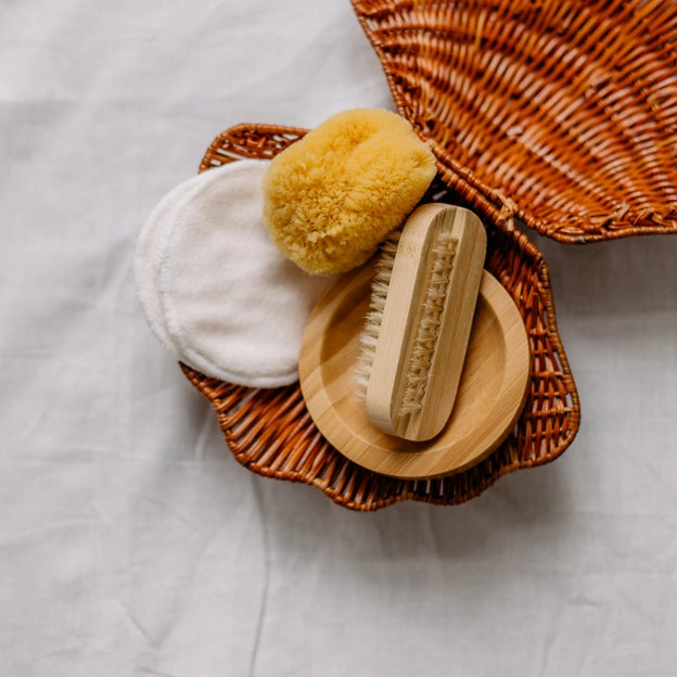 Round Bamboo Soap Dish