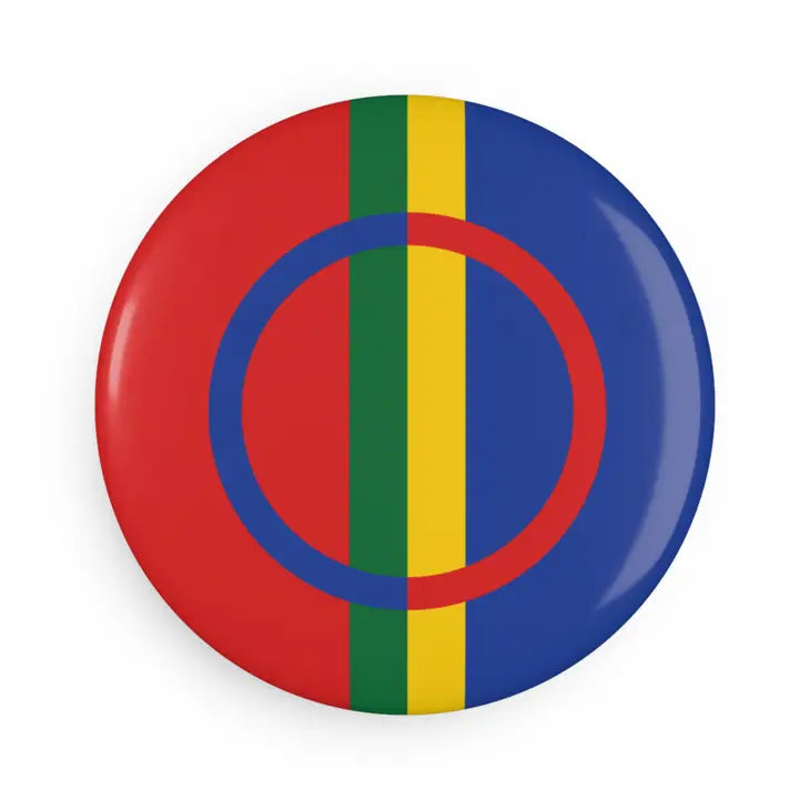 Sami Flag Mini Magnet