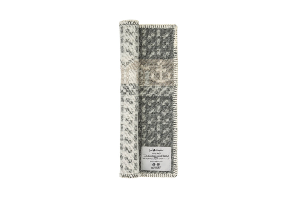 Öjbro Vantfabrik SKAFTÖ SNÖ, Wool Sittingpad