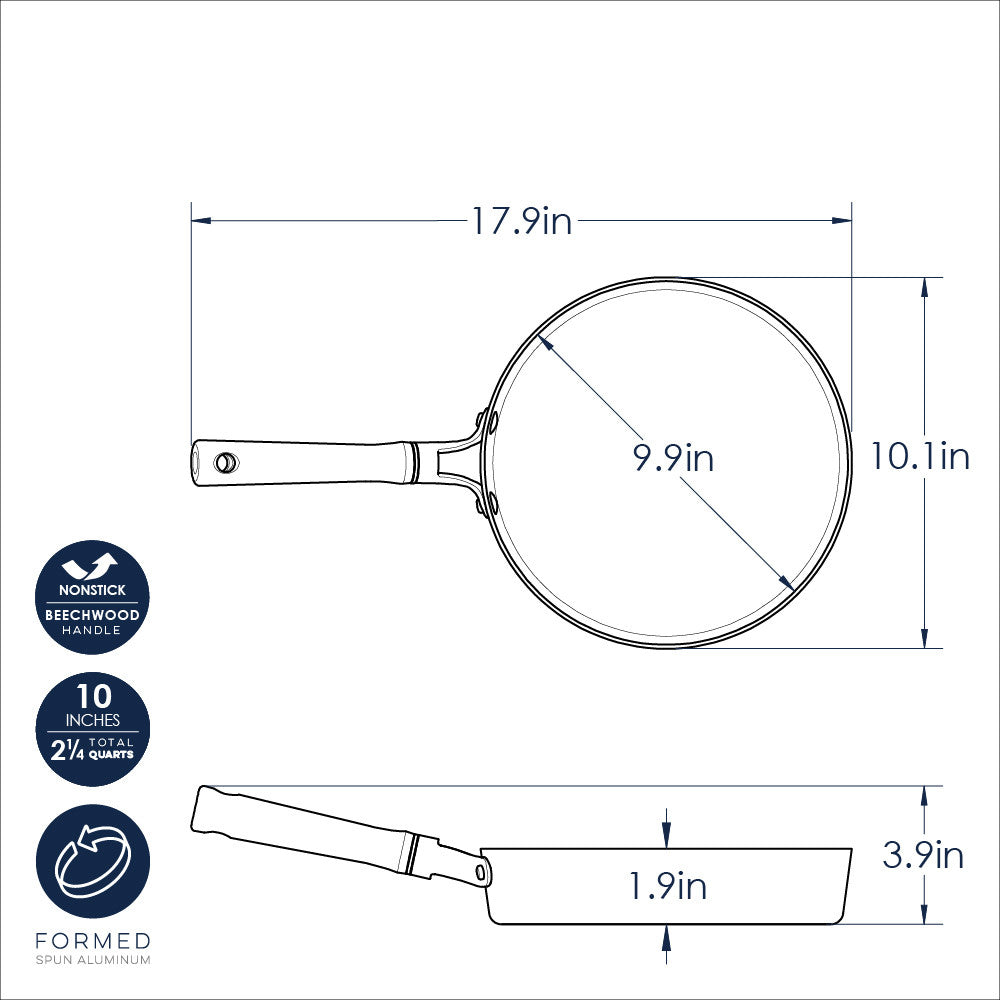 Nordic Ware Cardamom™ Ceramic Nonstick 10 Inch Skillet