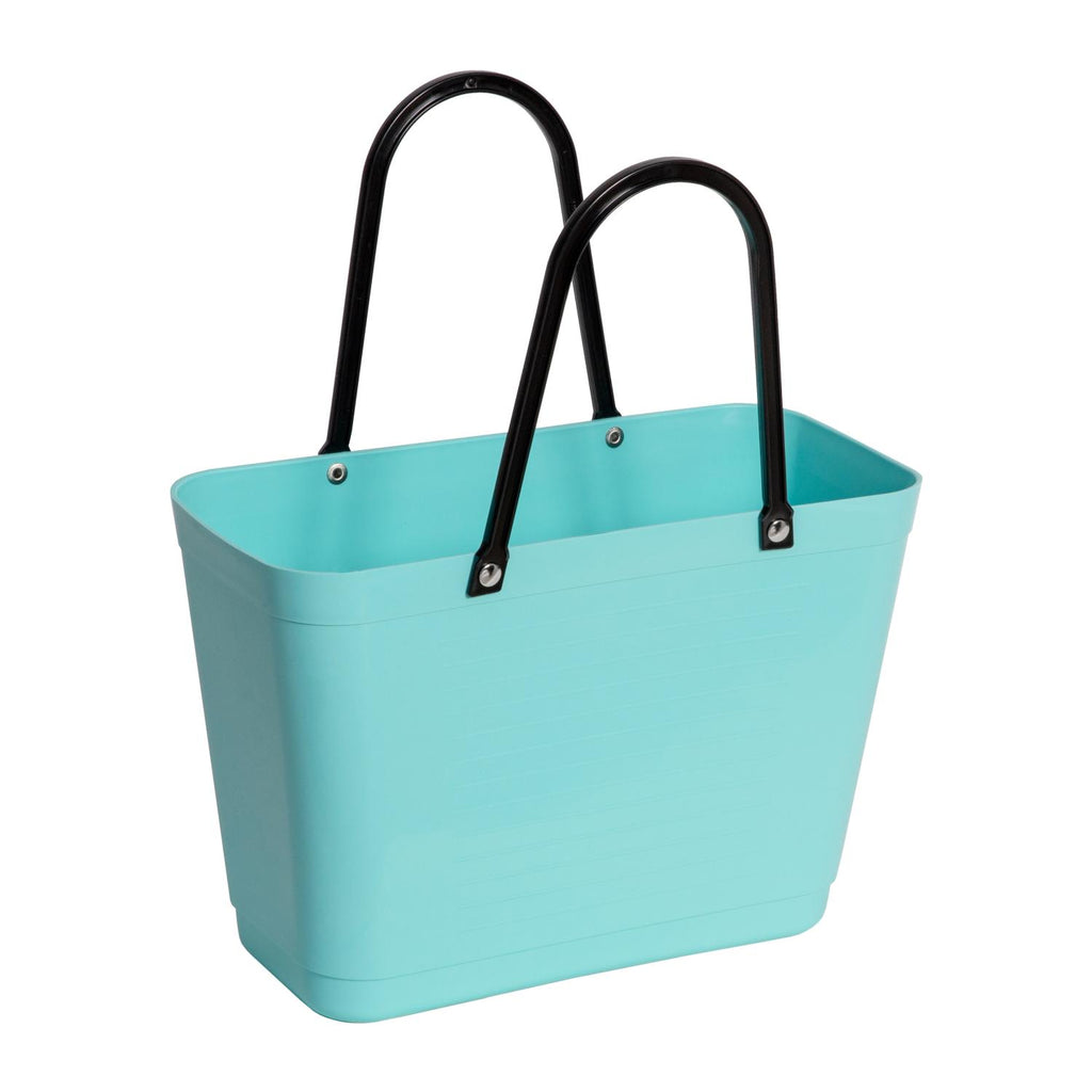Hinza Swedish Tote, Small Aqua - Green Plastic