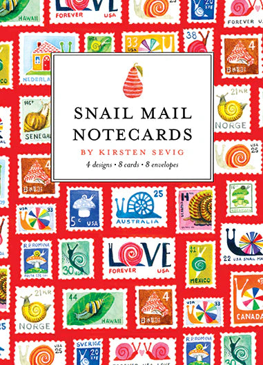 Kirsten Sevig Snail Mail Notecards