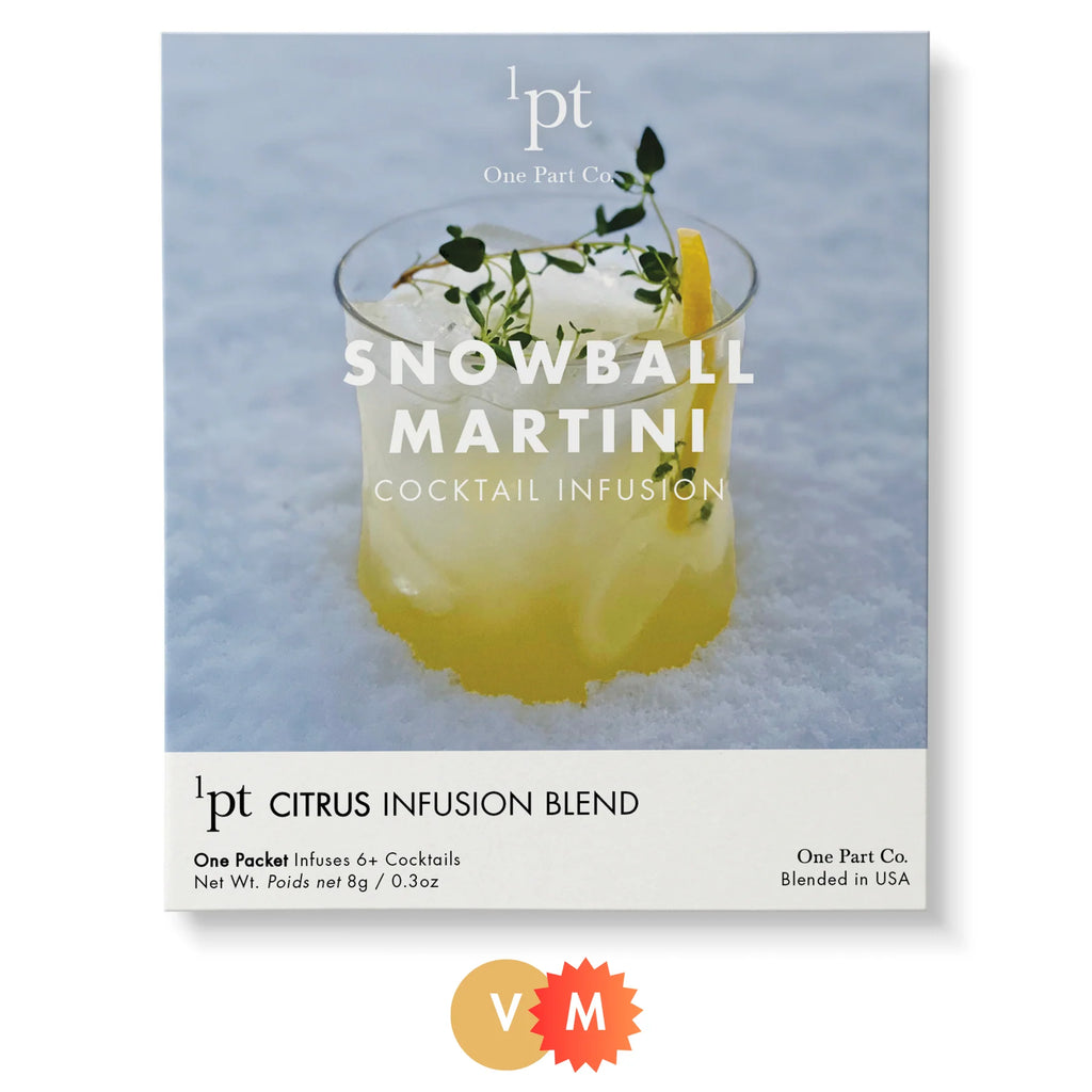 1PT Snowball Martini Cocktail Infusion