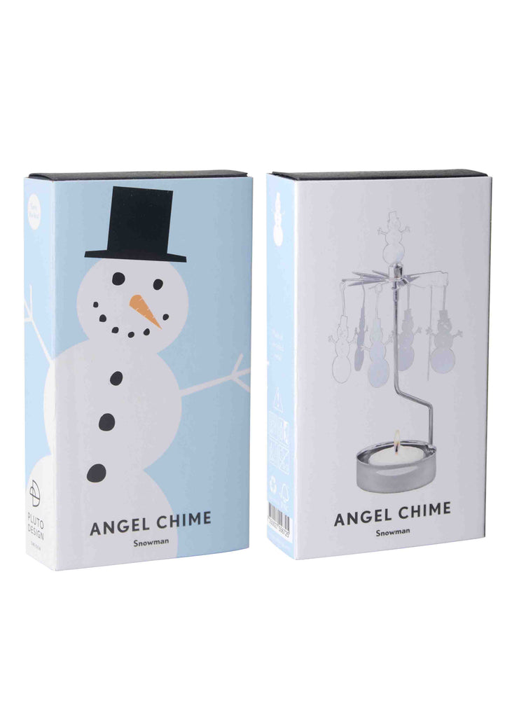 Pluto of Sweden Rotary Candleholder, Snowman