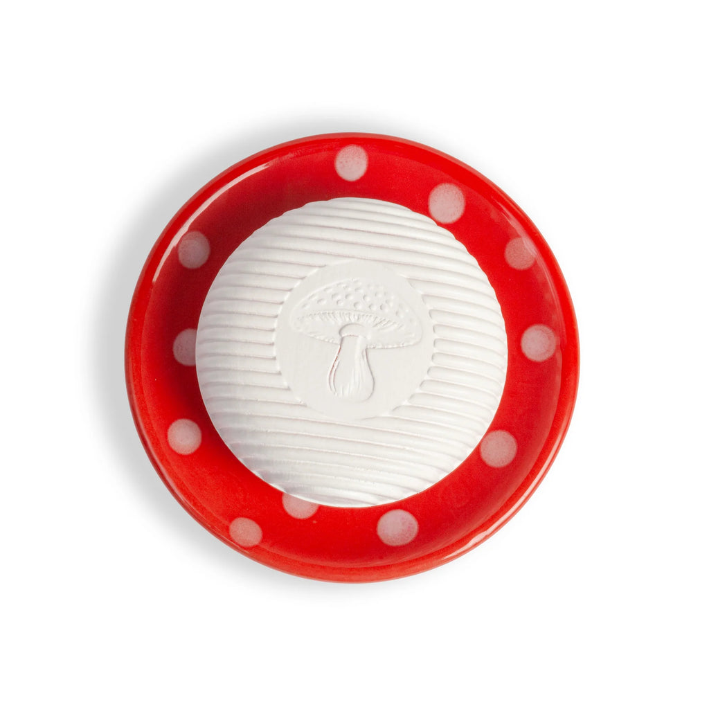 Swedish Dream Mushroom Ceramic Soap Dish