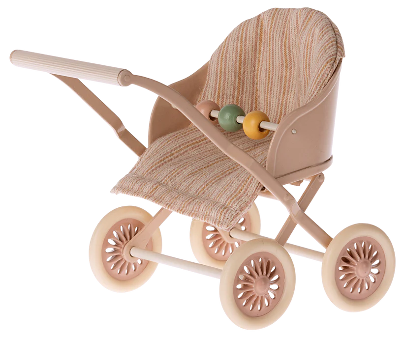 Maileg Stroller, Baby - Rose