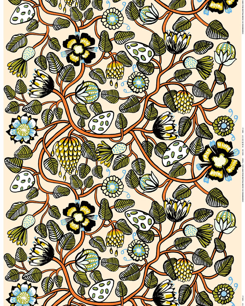 Marimekko Tiara Acrylic-Coated Cotton Fabric