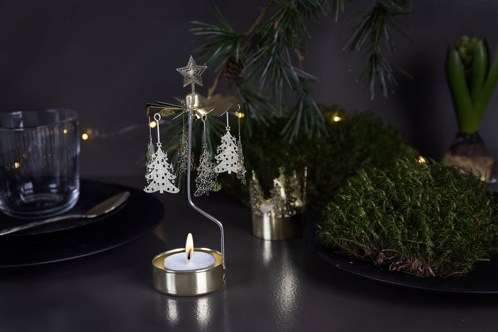 Pluto of Sweden Rotary Candleholder, Christmas Tree