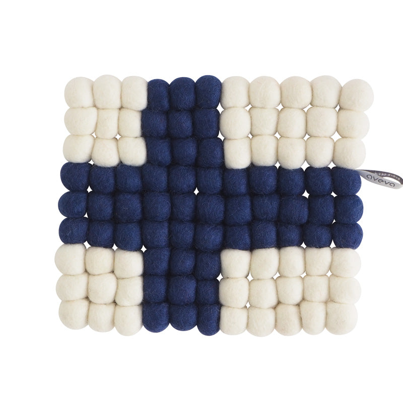 Aveva Wool Flag Trivets