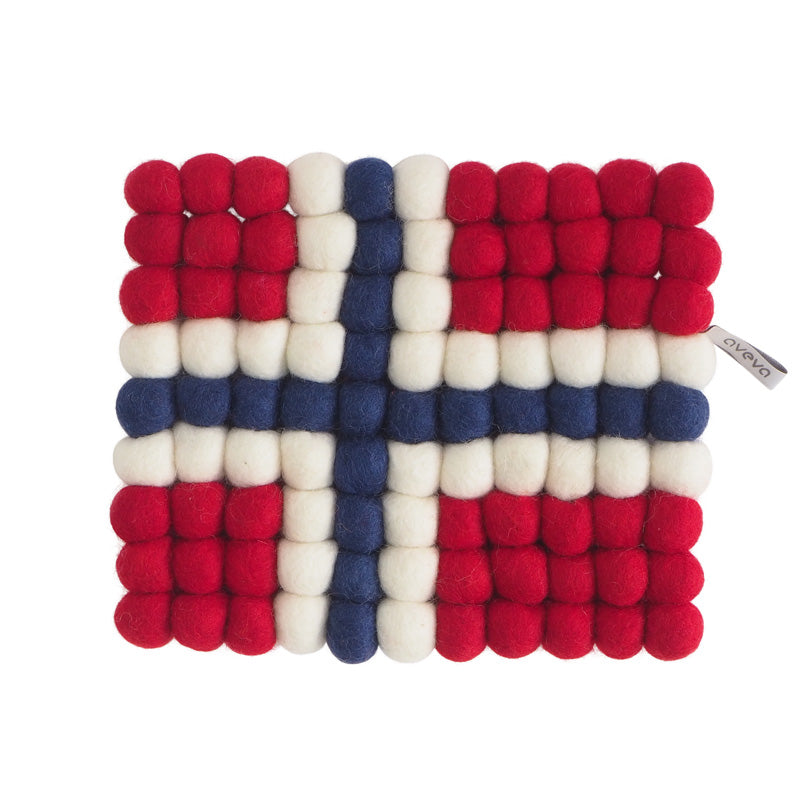Aveva Wool Flag Trivets
