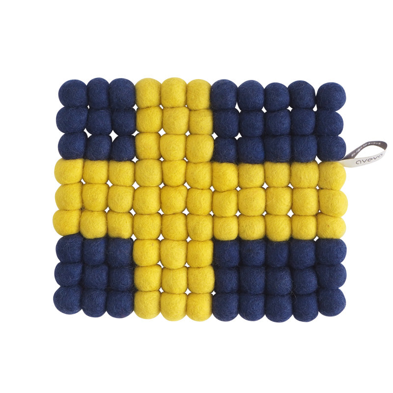 Aveva Wool Flag Trivets
